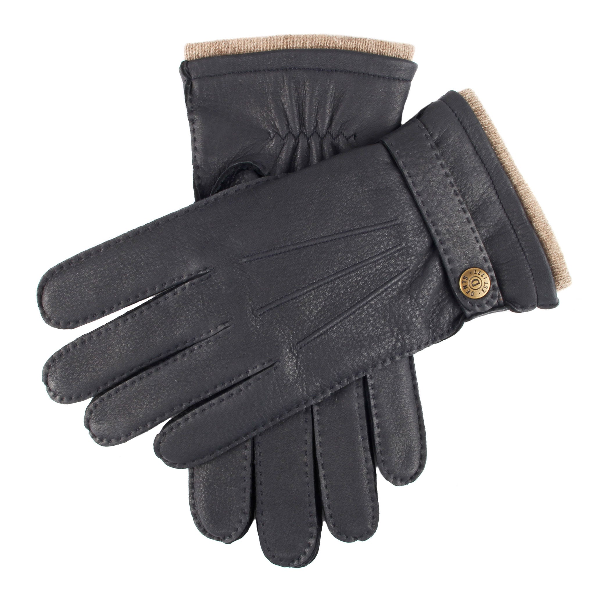 hirschleder handschuhe herren gefüttert Gloucester | Herren Kaschmir gefüttert Deerskin Lederhandschuhe