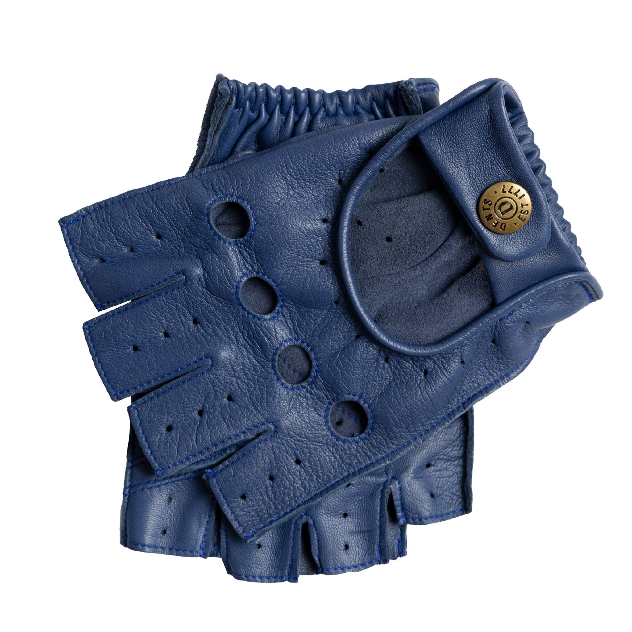 Snetterton | Men's Fingerless Leather Driving Gloves | Dents