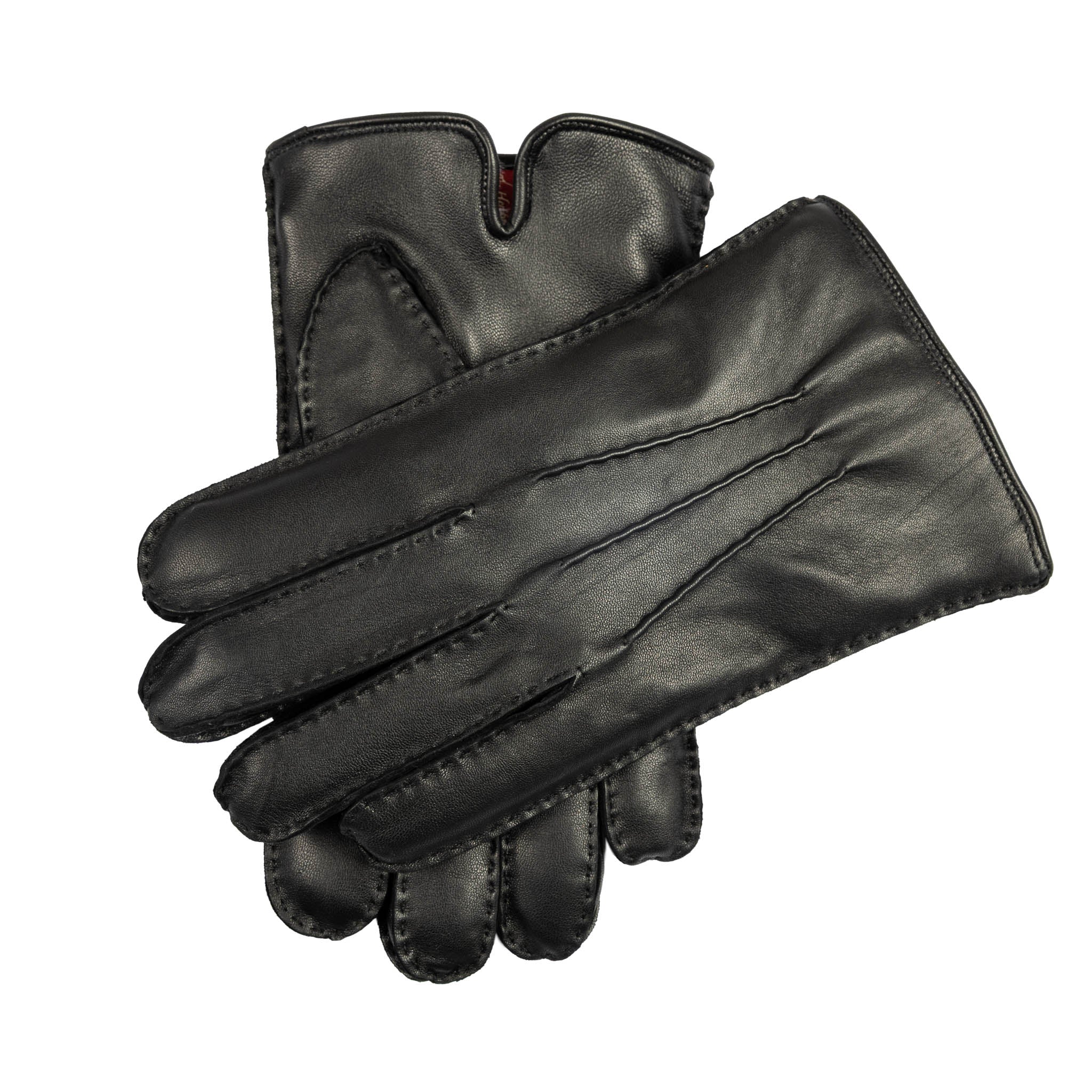 Men's Heritage Touchscreen Handsewn Three-Point Fur-Lined Leather