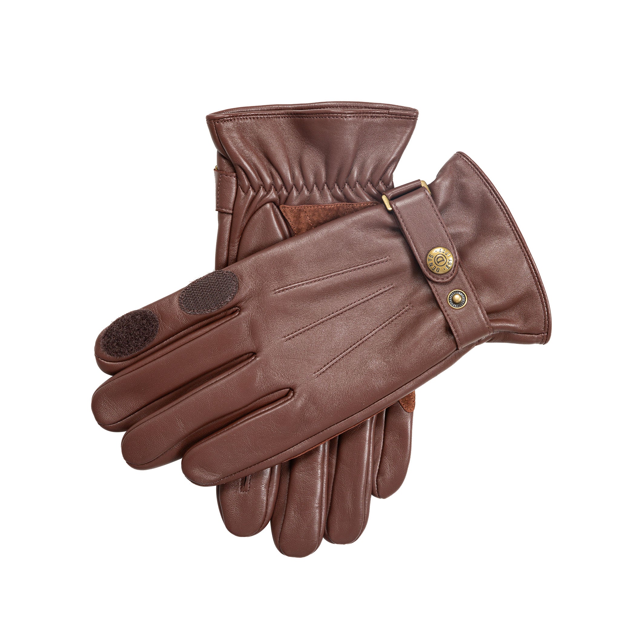 Tan leather gloves online