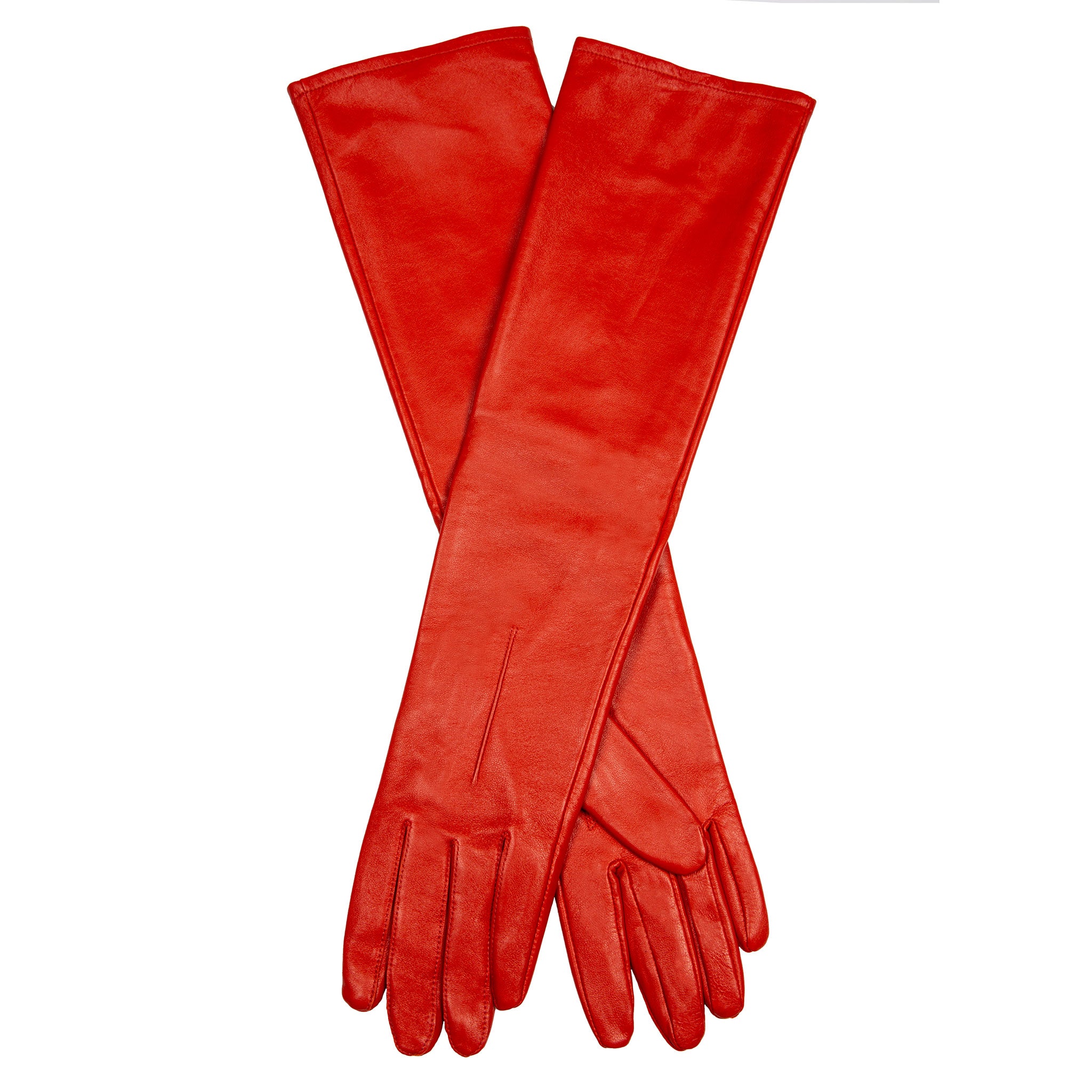 handschuhe leder damen lang Mein | Frauen Single Point Lange Lederhandschuhe