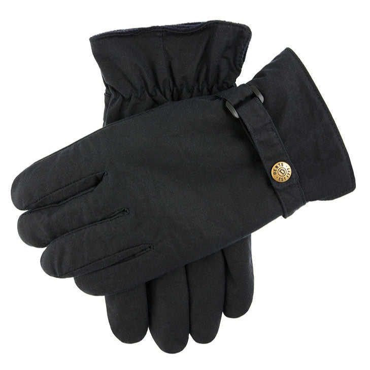 Exmoor | Herrenhandschuhe aus gewachster Baumwolle mit Fleecefutter