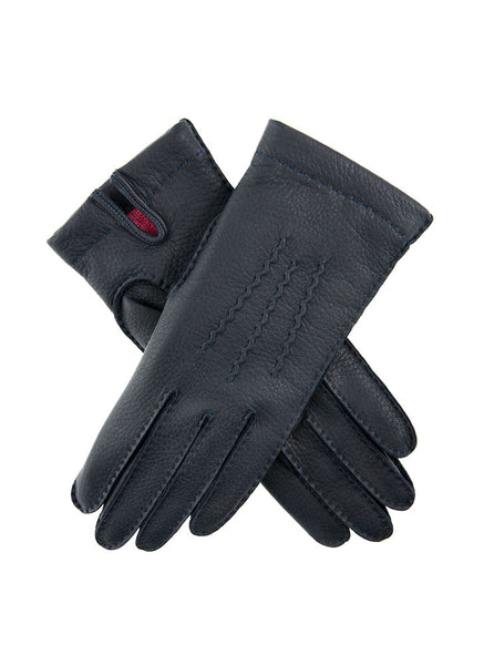 Women's Heritage Handsewn Cashmere-Lined Deerskin Leather Gloves