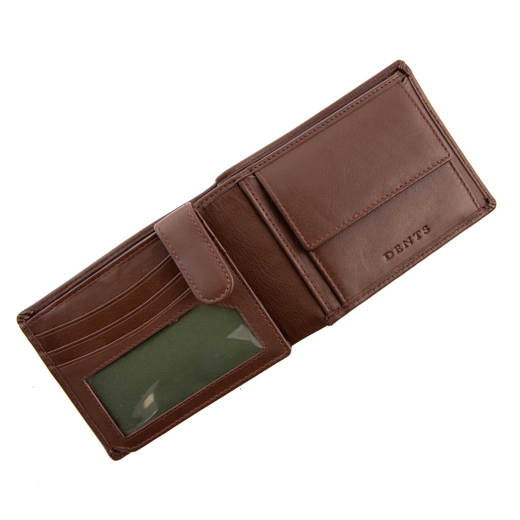 Men's Smooth Nappa Leather Trifold Wallet with RFID | Dents