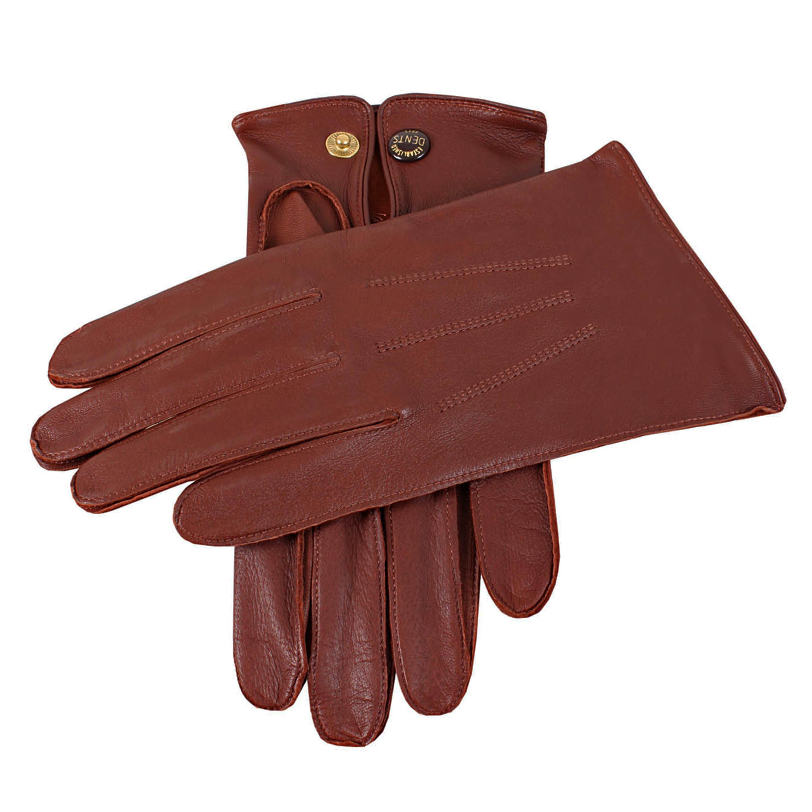 1803 handschuhe Sandhurst | Offiziershandschuhe aus ungefüttertem Leder für Herren