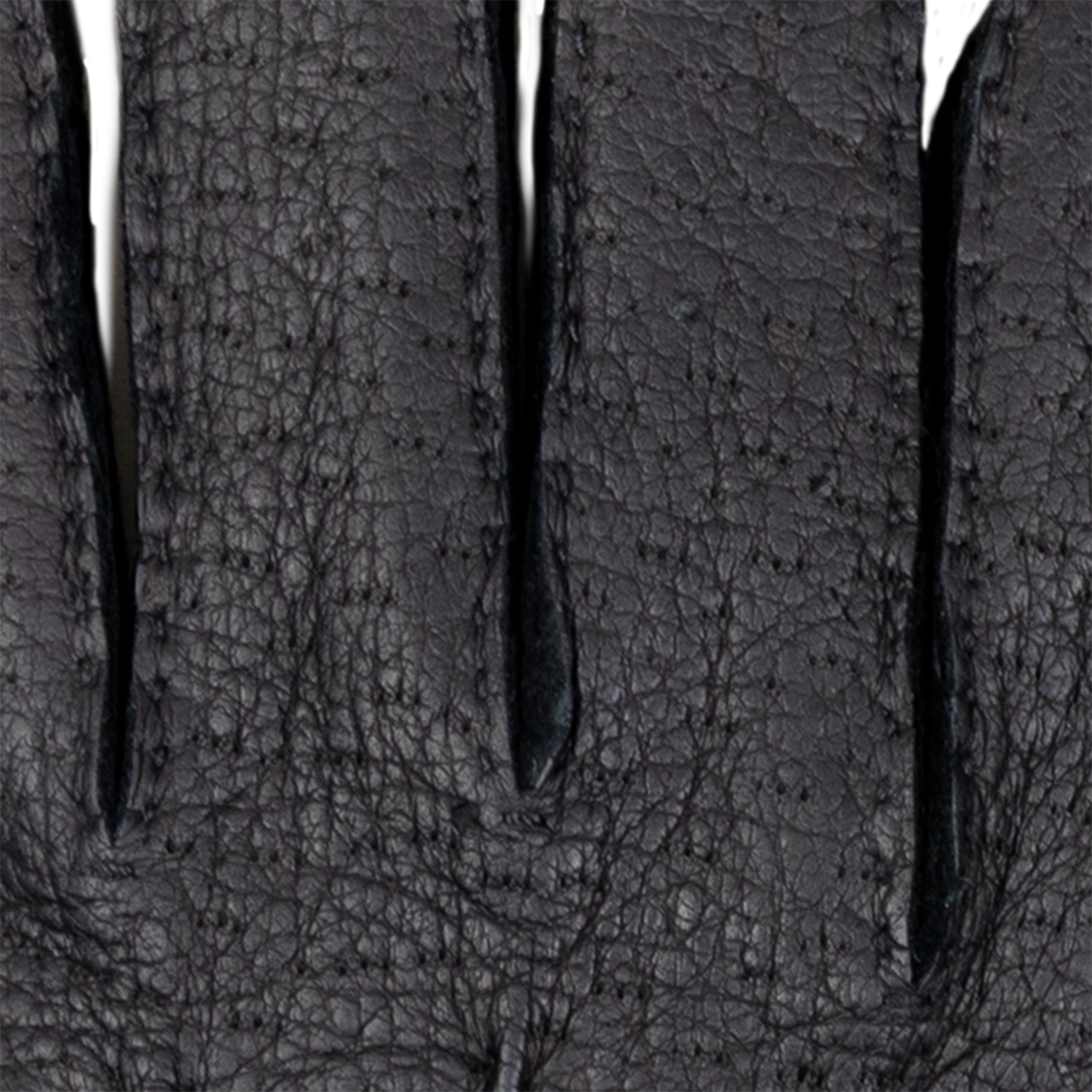 DENTS Peccary 【The Heritage Collection】 Burghley | Men's Crochet Back Peccary Leather Gloves | Dents