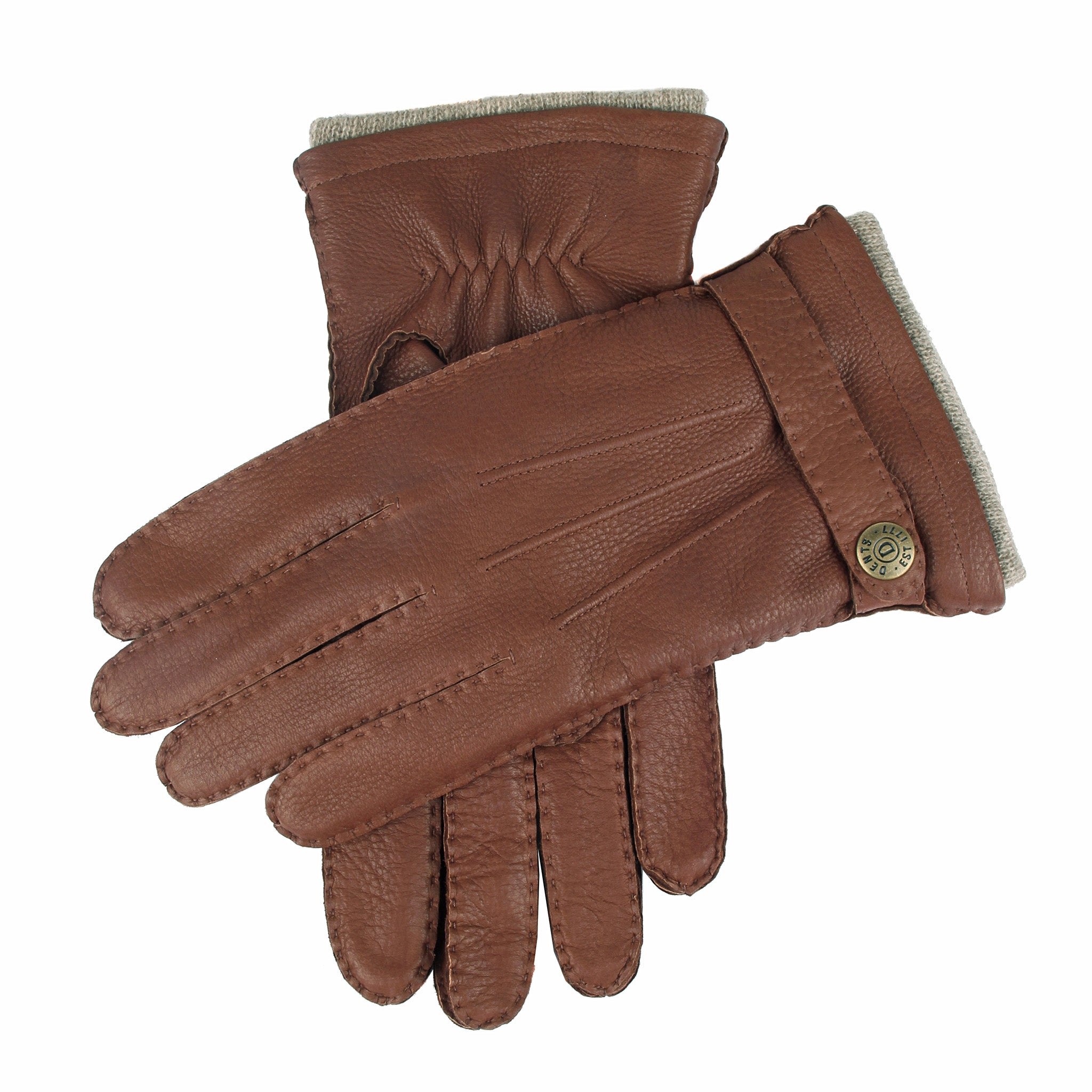 handschuhe kaschmir leder Gloucester | Herren Kaschmir gefüttert Deerskin Lederhandschuhe