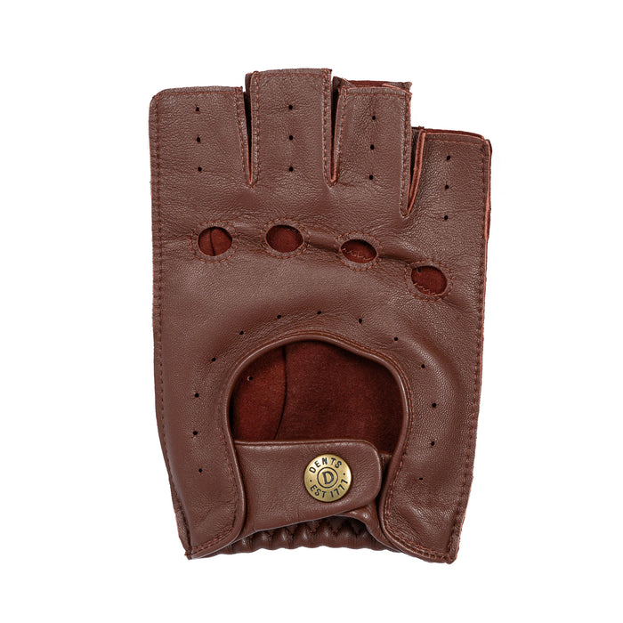 handschuhe herren vegan Snetterton | Herren Fingerlose Leder Fahrhandschuhe