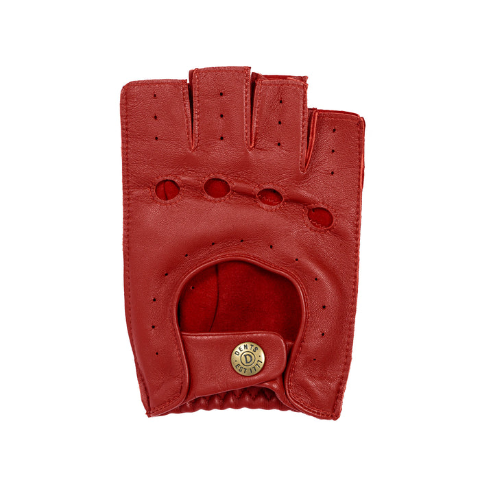 Snetterton | Herren Fingerlose Leder Fahrhandschuhe
