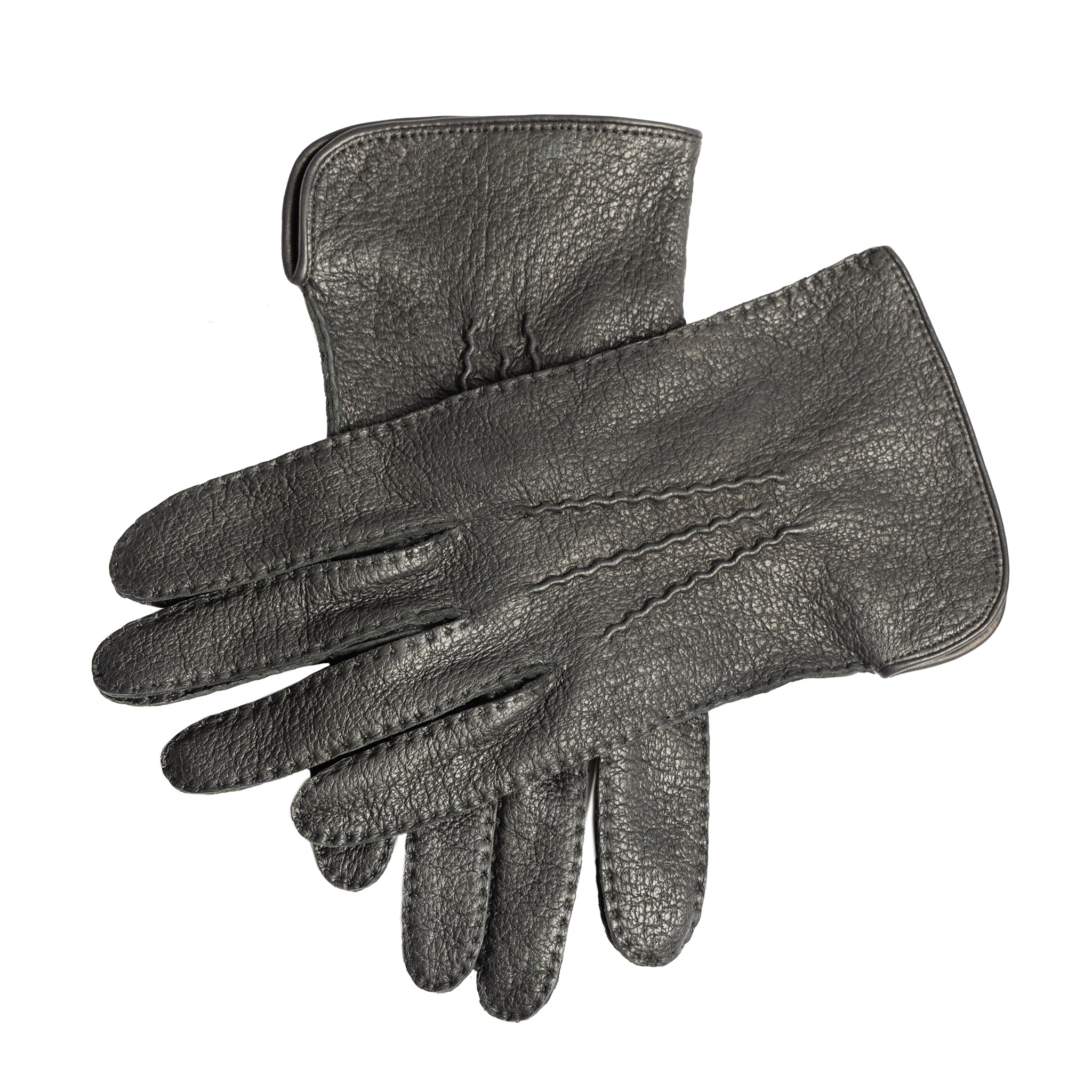 peccary handschuhe herren Herren Heritage handgenähte Dreipunkt-Peccary-Lederhandschuhe