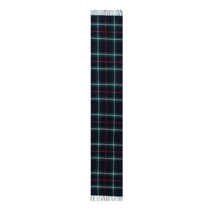 Men's Heritage Tartan Check Cashmere Scarf with Tassels in Mackenzie Length