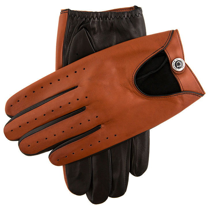 highway handschuhe Woburn | Herren Zwei Farben Leder Fahrhandschuhe