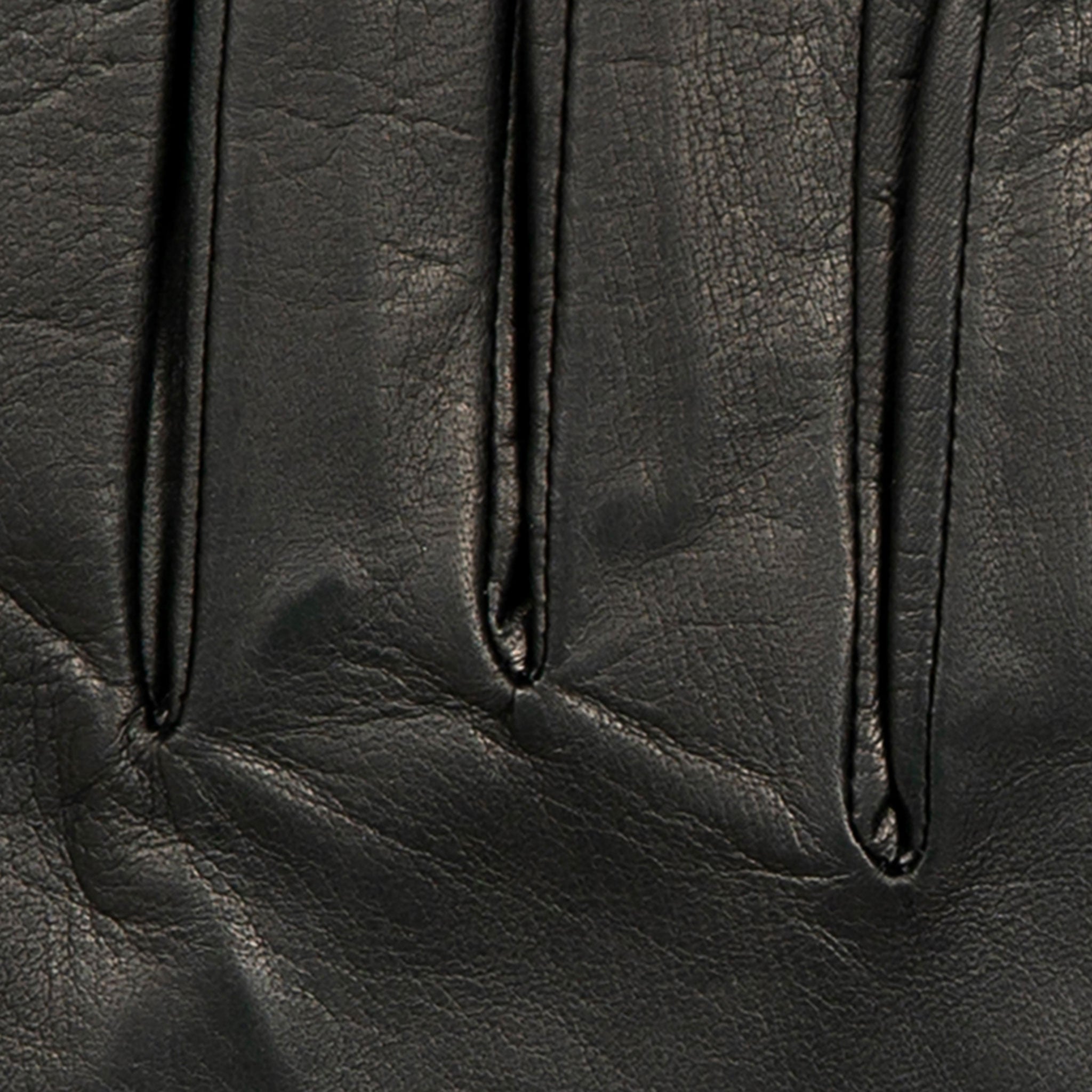 Classic Men's Black Leather Gloves | Dents
