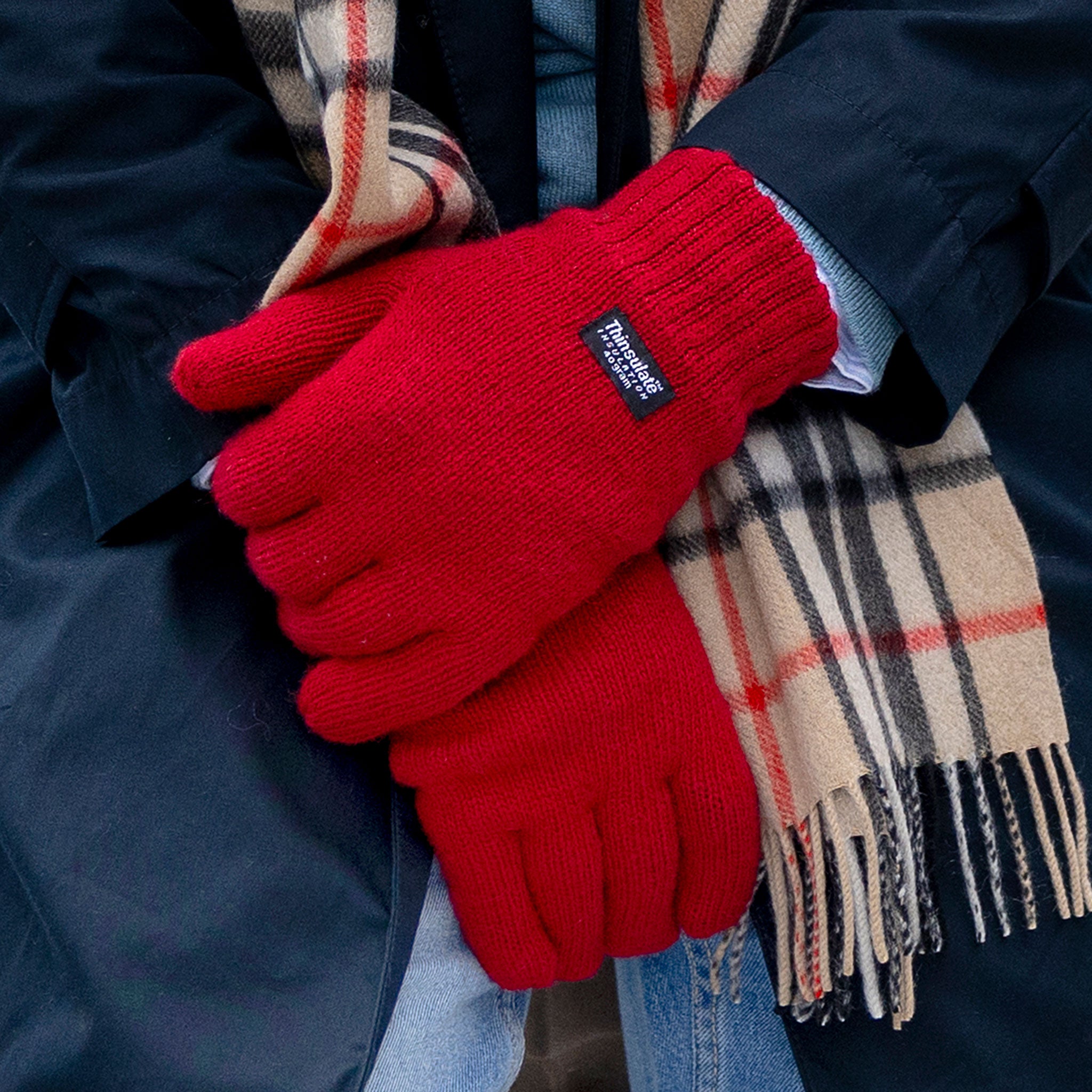 Durham | Strickhandschuhe mit Thinsulate-Futter für Herren