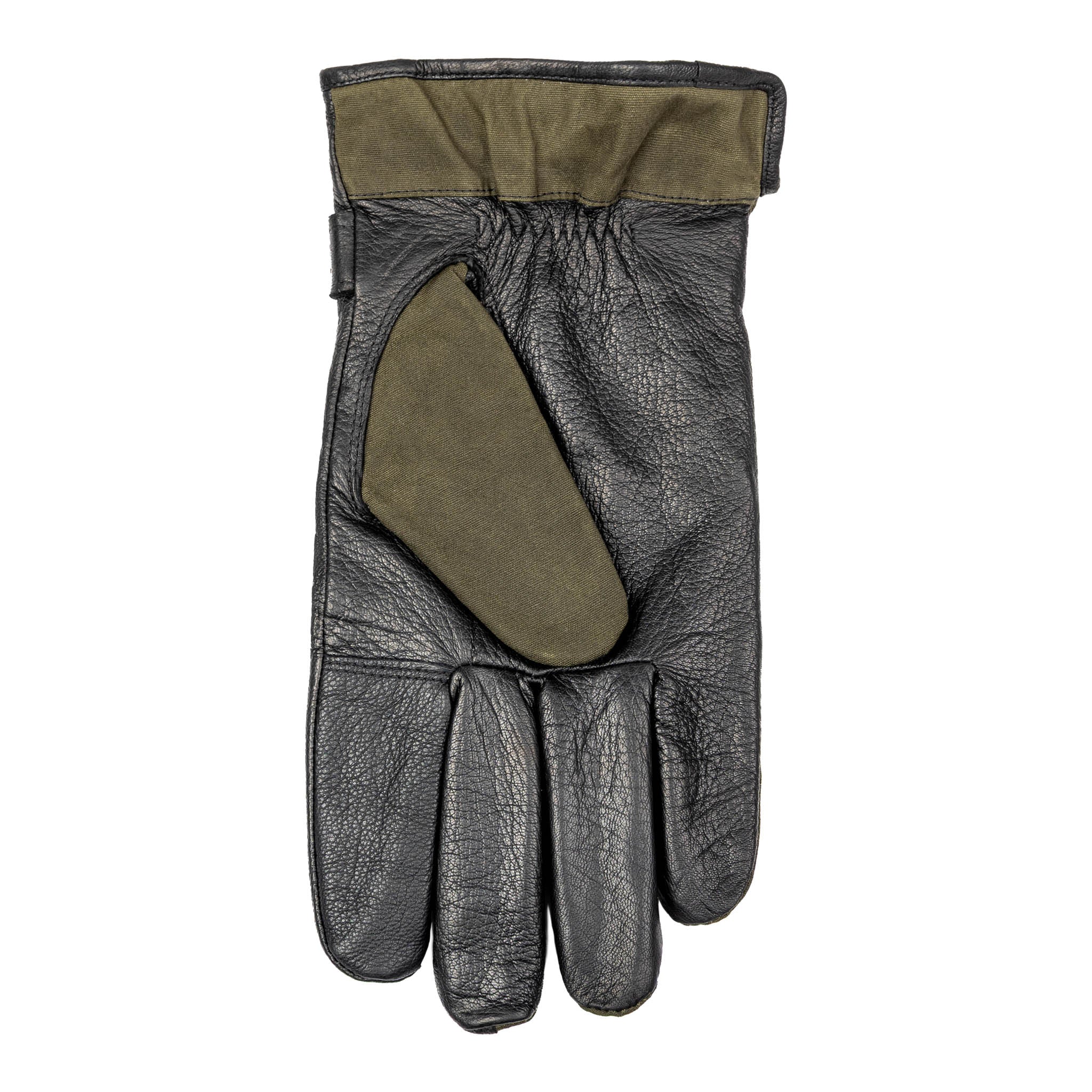 Men's 3M Thinsulate Black Thermal Elegant Warm Leather Gloves - Winter Dress Gloves - View #3
