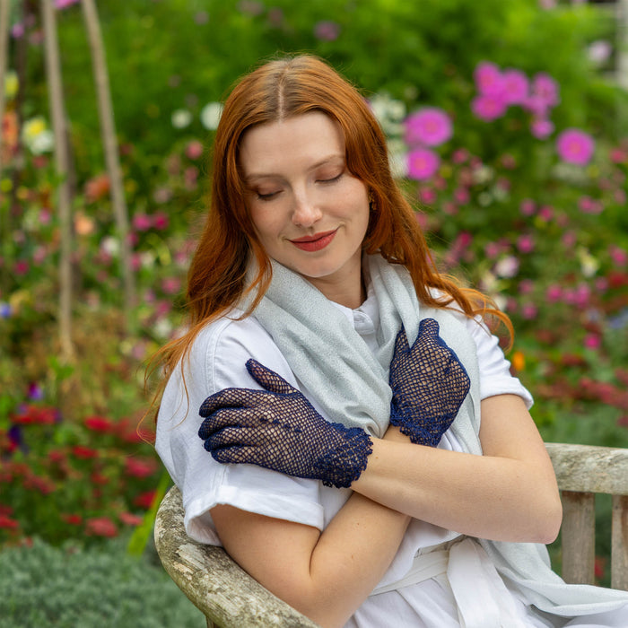 bench handschuhe damen Häkelhandschuhe aus Baumwolle für Damen