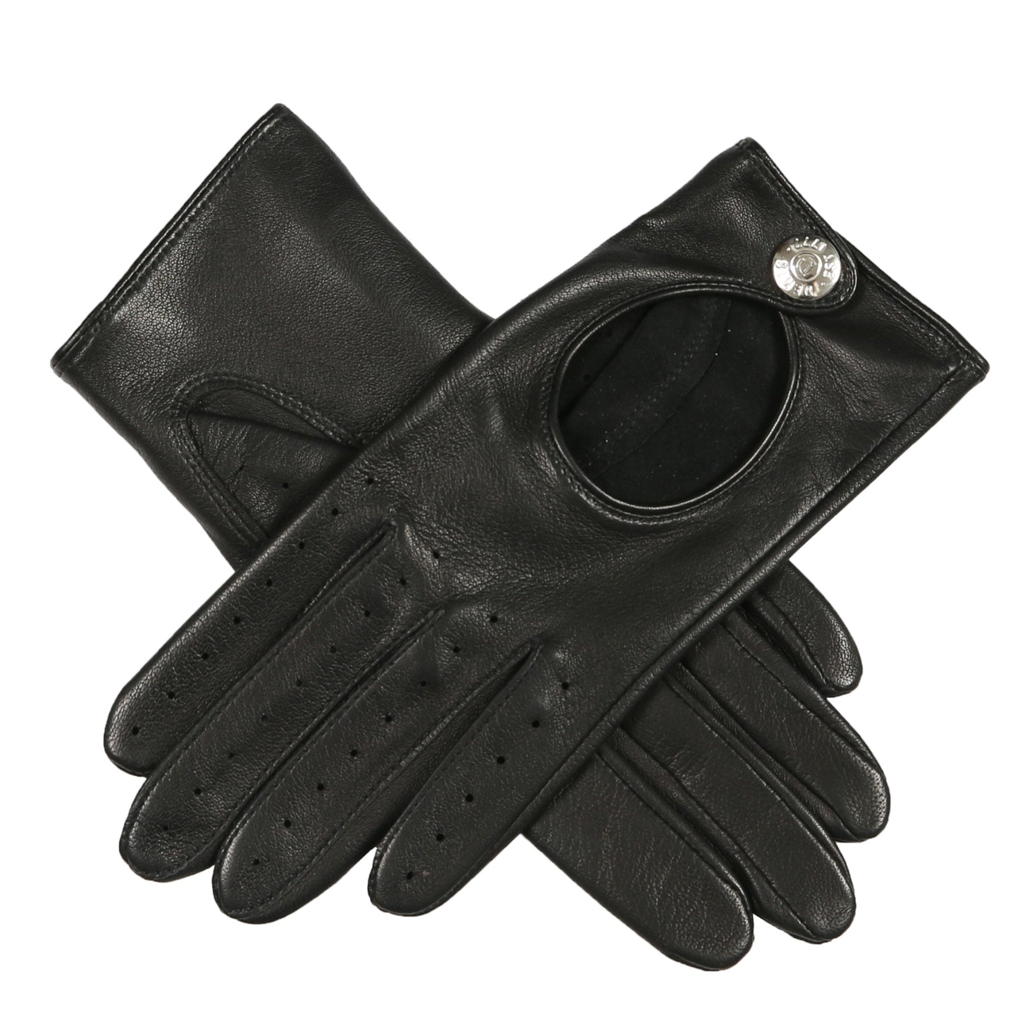 小物 DENTS Hairsheep Gloves / Black Women's Heritage Leather Driving Gloves | Dents