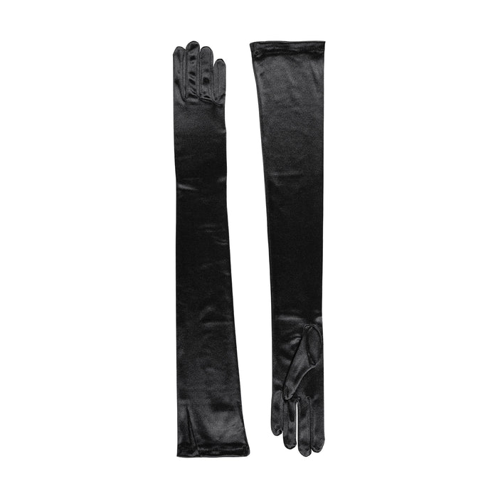 handschuhe abend Damen Lange Vollständige Satin Abendhandschuhe