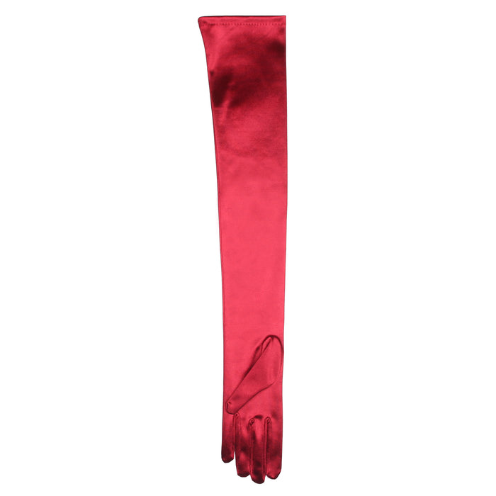 Lange Opera-Satin-Handschuhe für Damen