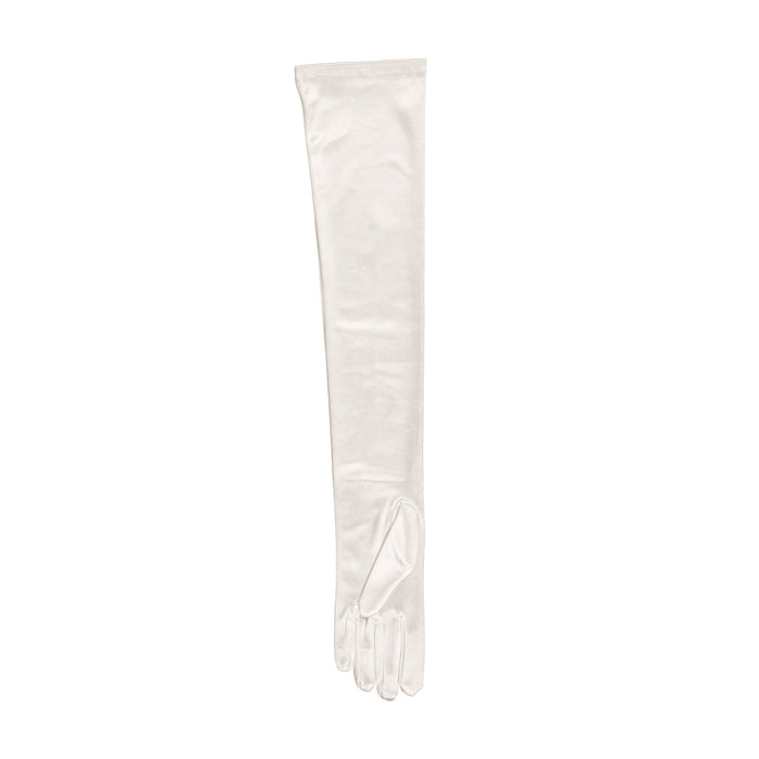 handschuhe ballkleid Damen Lange Vollständige Satin Abendhandschuhe