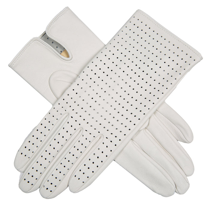 genuine leather handschuhe Perforierte Lederhandschuhe für Damen
