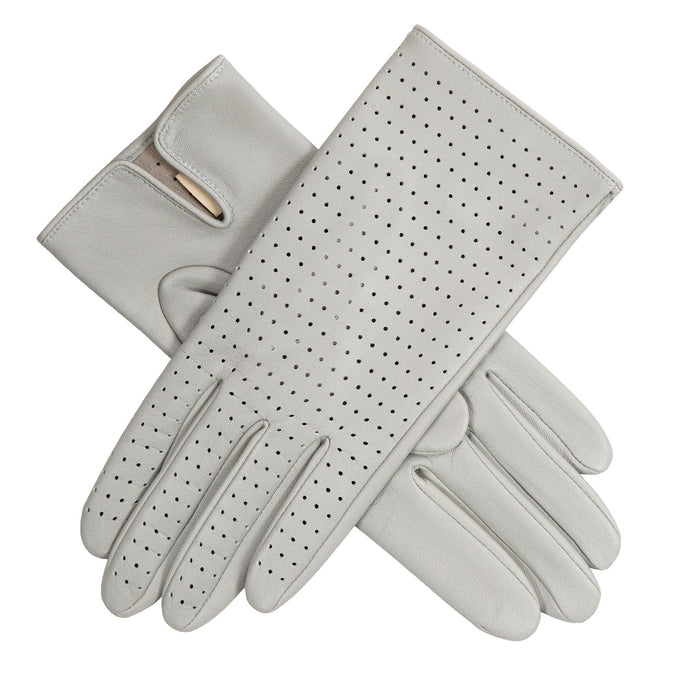 pieces handschuhe leder Perforierte Lederhandschuhe für Damen