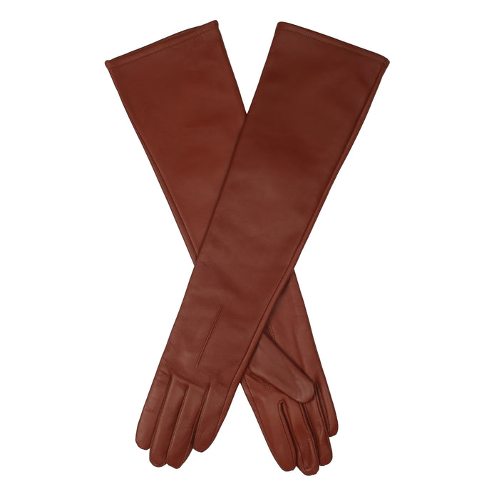 handschuhe leder damen lang Mein | Frauen Single Point Lange Lederhandschuhe
