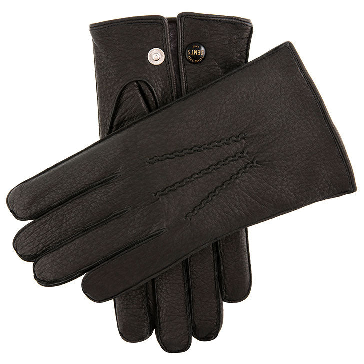 hirschleder handschuhe Windsor | Herren Fur gefüttert Deerskin Leder Handschuhe