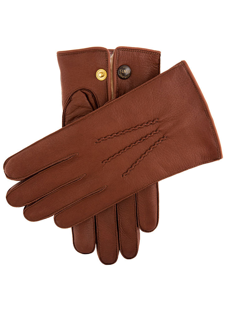 Windsor | Men's Fur Lined Deerskin Leather Gloves | Dents