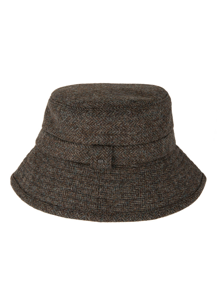 Herringbone sales bucket hat