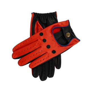 Men’s Touchscreen Three-Colour Leather Driving Gloves