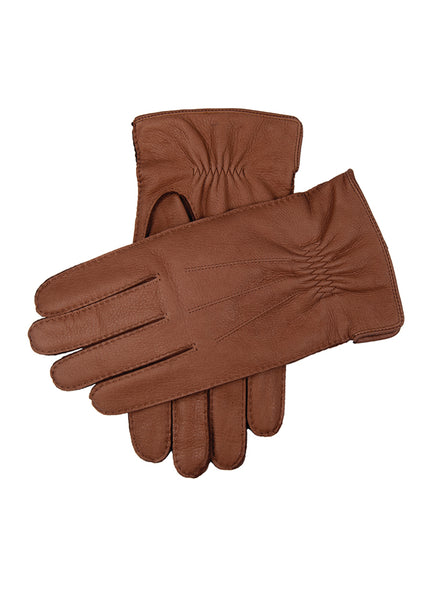 men's brown Deerskin Leather Gloves