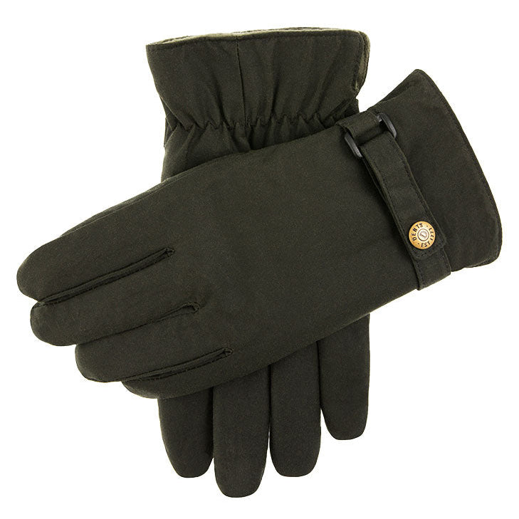 baumwoll handschuhe herren Exmoor | Herrenhandschuhe aus gewachster Baumwolle mit Fleecefutter