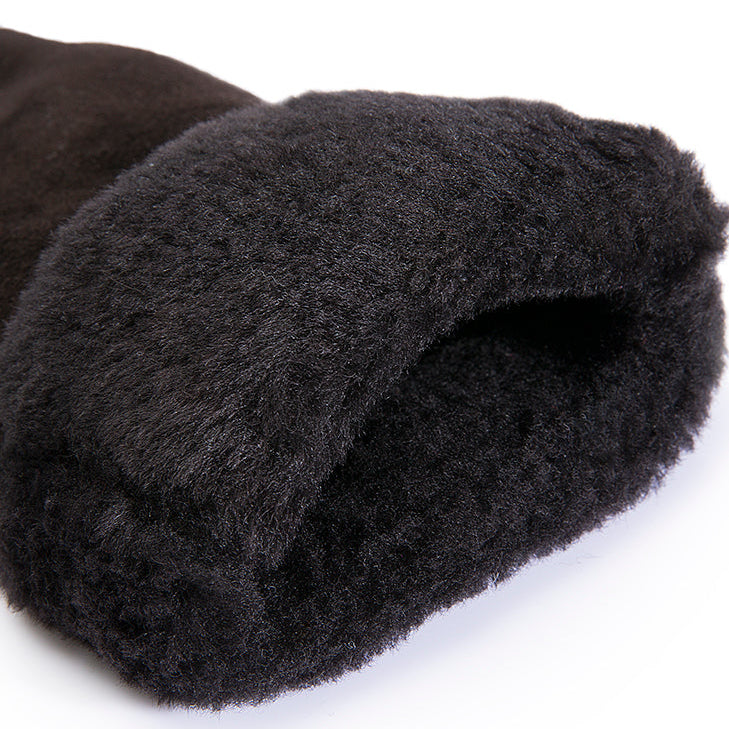 lammfell handschuhe schwarz damen Luise | Lammfell-Handschuhe für Damen