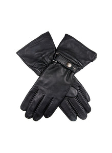 Women’s Touchscreen Water-Resistant Goatskin Leather Gloves